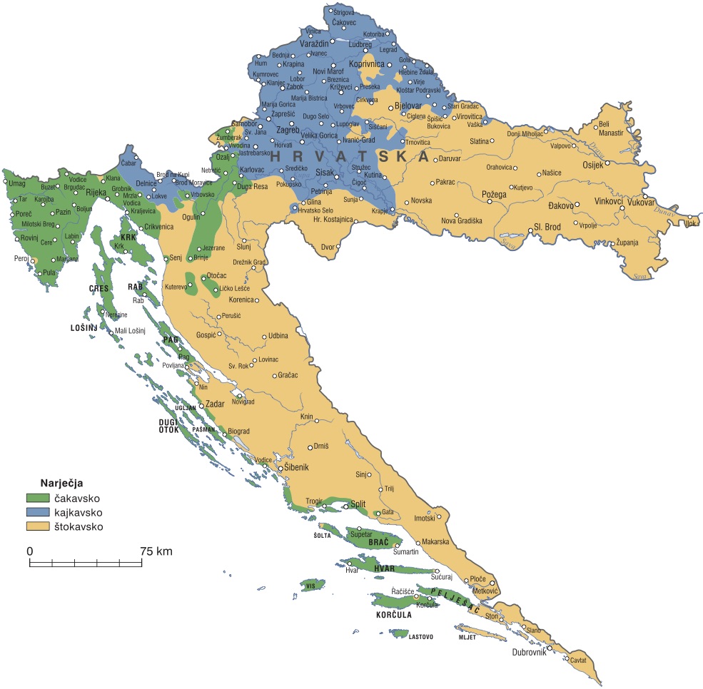 Hrvatska narječja